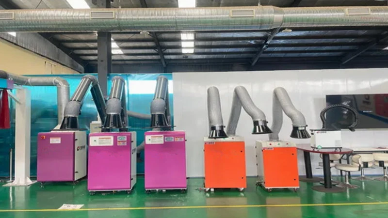 welding fume control device welding fume control device